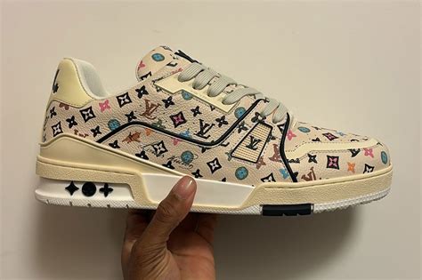 x Tyler the Creator LV Trainer sneakers 